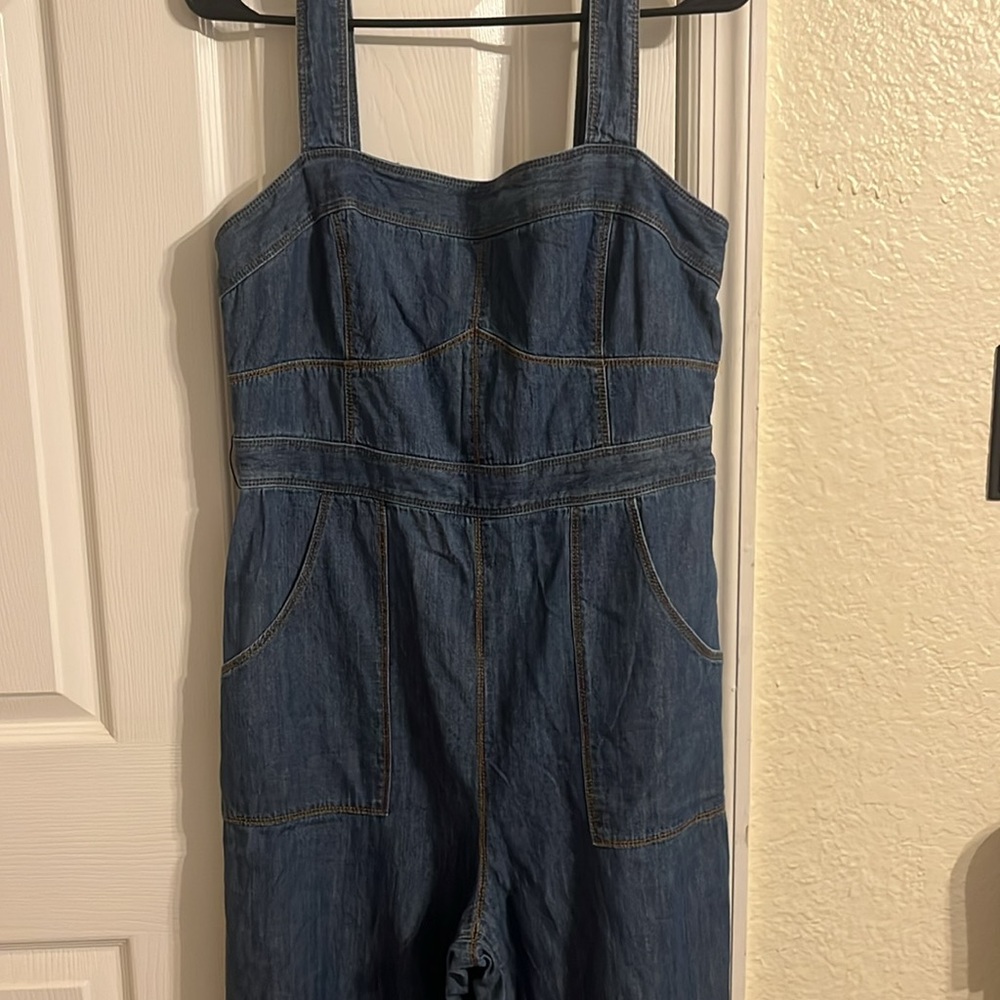 Anthropologie denim jumpsuit - Picture 13 of 13